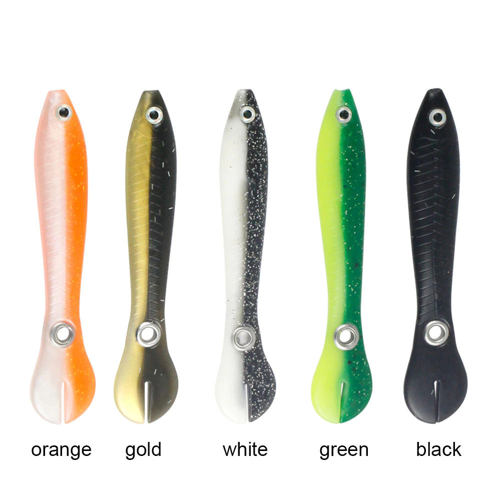 Recoil soft bionic fishing lure bait fishing gear and tools