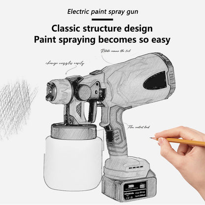 365Famtools Cordless Electric Paint Sprayer Jet