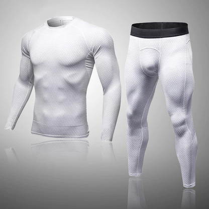 Men's Compression Muay Thai Thermal Quick Dry Underwear Full Set