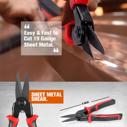 [365Famtools™ New Release] 5-Piece Wire Stripper Versatile Plier Crimping Tool Set Kit