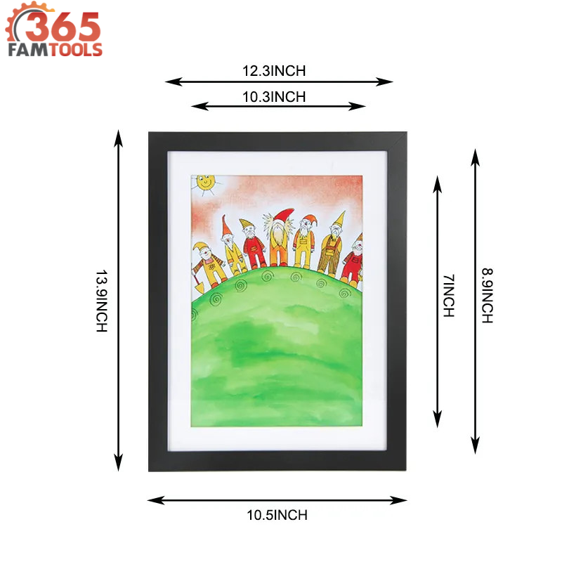 365Famtools Kids Art Picture Frames
