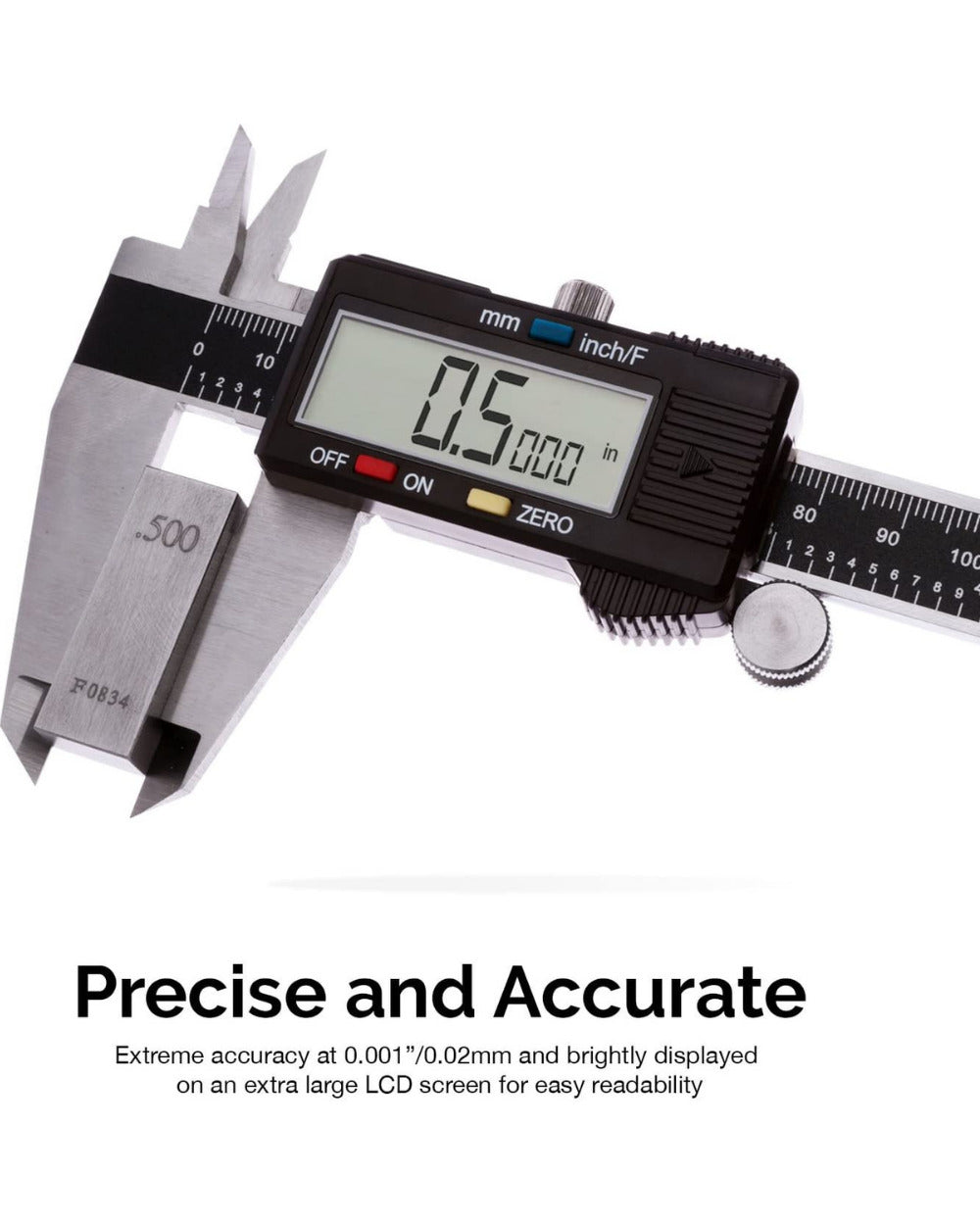 Digital Caliper With Large LCD Screen