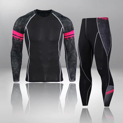 Men's Compression Thermal Quick Dry Underwear Full Set
