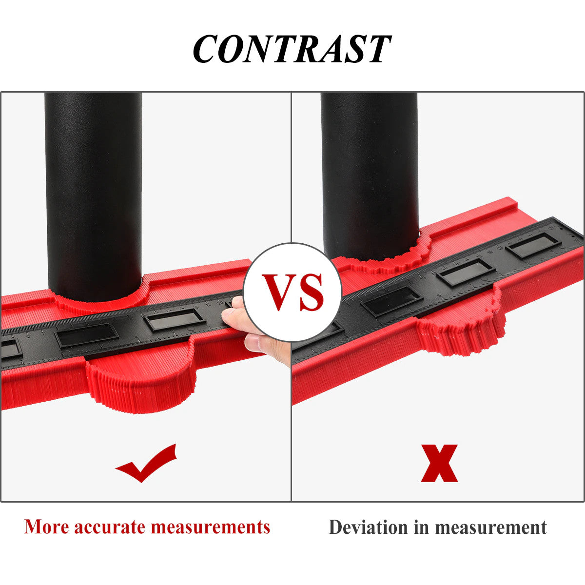 Multi-functional Contour Gauge Profile Tool